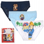 Fireman Sam underpants 3-pack, age 2/3y and 6/8y